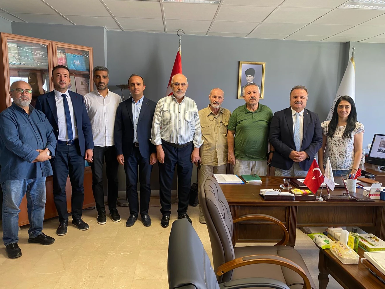 Türkiye Yazarlar Birliği Konya Şubesi Yönetimi'nden Hayırlı Olsun Ziyareti